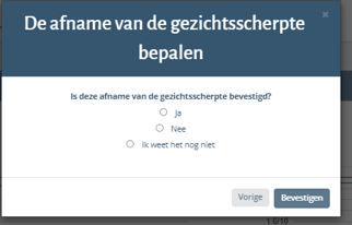 Een afname van de gezichtsscherpte bij een patiënt kwalificeren