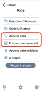 Contacter le support OdySight